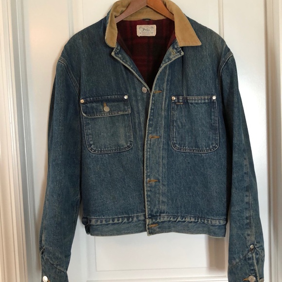 ralph lauren men's denim jacket